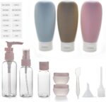 12 Pack Travel Bottles Set for Toiletries TSA Approved Travel Size