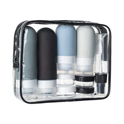 16 Pack Travel Bottles Set - TSA Approved Leak Proof Silicone