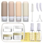 16 Pack Travel Bottles Set for Toiletries, Leakproof Travel Containers