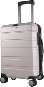 KROSER Hardside Expandable Carry On Luggage with Spinner Wheels &