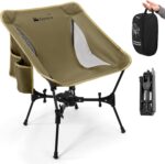 Gonex Camping Chair, Ultra-Compact Portable Lightweight Folding