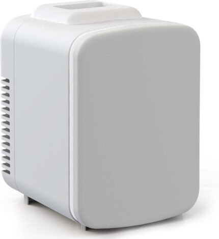Simple Deluxe 4L/6 Can Mini Fridge, Portable Cooler & Warmer