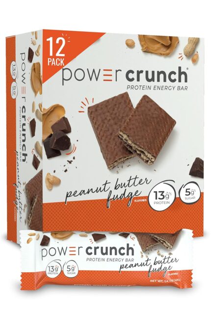 Power Crunch Protein Wafer Bars, High Protein Snacks with Delicious