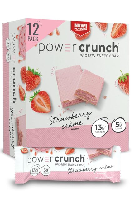 Power Crunch Protein Wafer Bars, High Protein Snacks with Delicious