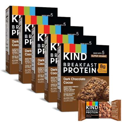 KIND Breakfast Protein Bars, KIND Snack Bars, Dark Chocolate Cocoa,