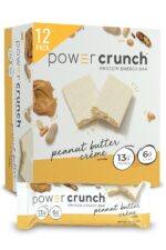 Power Crunch Protein Wafer Bars, High Protein Snacks with Delicious