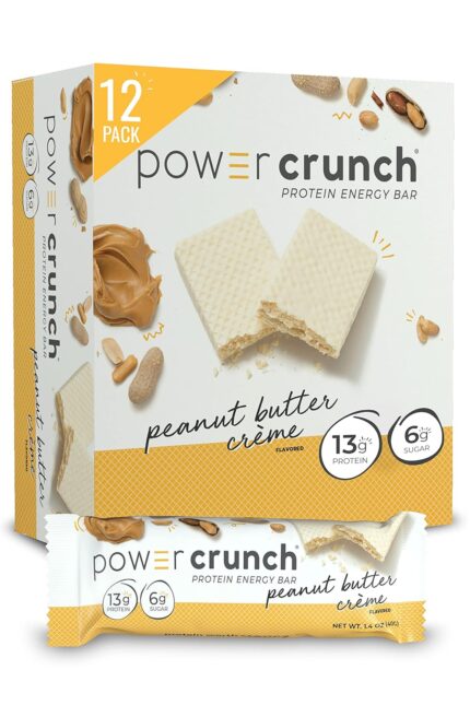 Power Crunch Protein Wafer Bars, High Protein Snacks with Delicious