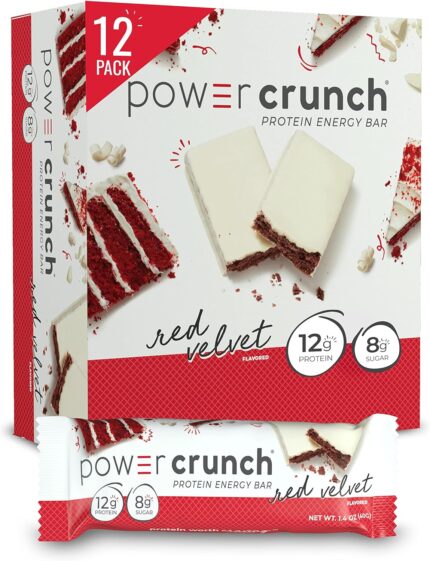 Power Crunch Protein Wafer Bars, High Protein Snacks with Delicious