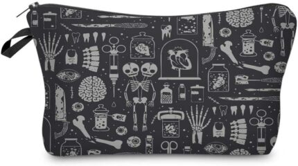LOOMILOO Cosmetic Bag for Women, Adorable Roomy Makeup Bags Travel