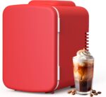 YSSOA 4L/6 Can Portable Mini Fridge Warmer & Cooler Compact