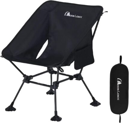 MOON LENCE Portable Camping Chair, Backpacking Chair, Ultralight &