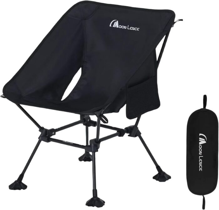 MOON LENCE Portable Camping Chair, Backpacking Chair, Ultralight &