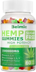 Naturals Fruit Hemp Gummies High Strength - Natural Hemp Oil Infused