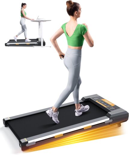 Walking Pad with Incline, Under Desk Treadmill for Home,