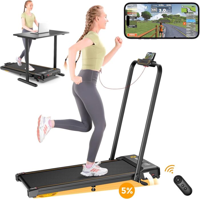 Walking Pad, Under Desk Treadmill for Home Office, Small