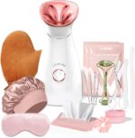 Colorfarm Facial Steamer Skin Care Set: Face Steamer Home Spa Kit Deep