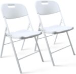2 Pack Folding Chair, 700 lb Weight Capacity,Indoor/Outdoor Heavy Duty