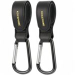 2 Pack Stroller Hooks, Stroller Straps for Diaper Bags,Adjustable