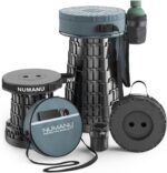 2025 Upgraded Collapsible Stool & 3IN1 Cushioned Carry Bag, Adjustable