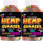 2Pack Hemp Gummies-Premium Hemp Oil Gummy Bears Butterfly