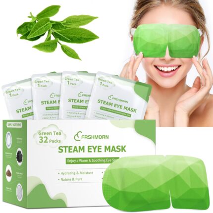 32 Packs Steam Mask, Heated Eye Mask for Sleeping, Warm Compress for
