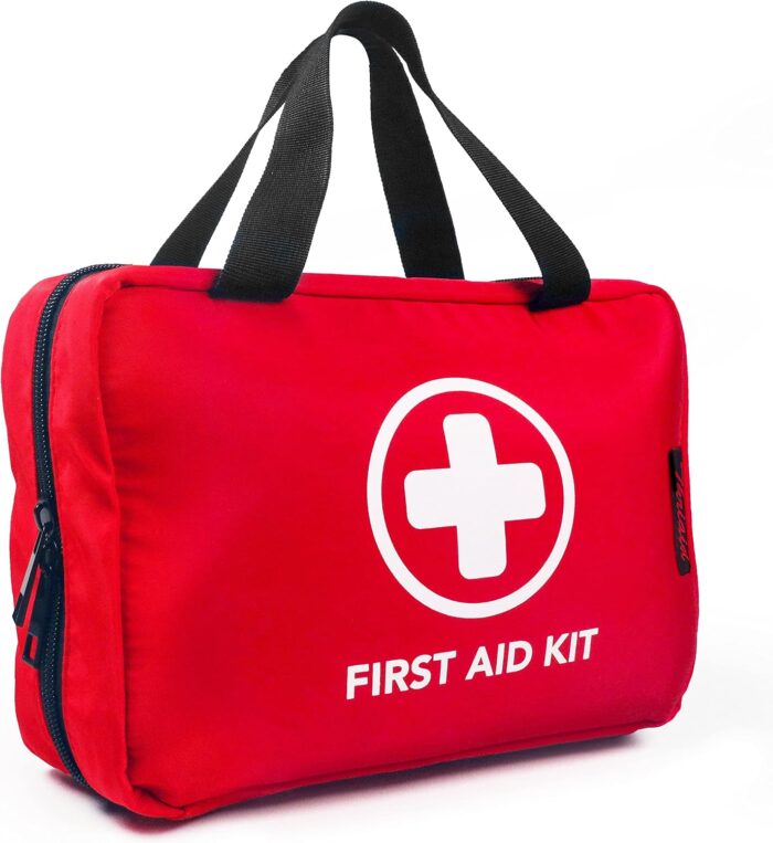 330 Piece First Aid Kit, Premium Waterproof Compact Trauma Medical