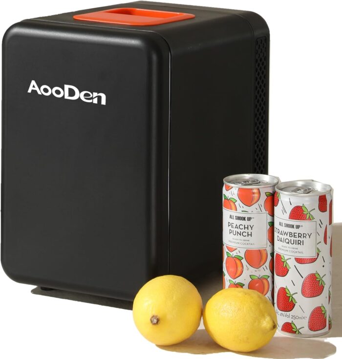 4 Liter/6 Cans Electric Car Cooler and Warmer, Thermoelectric Iceless