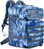 45L Tactical Backpack for Men & Women,Military Molle Rucksack with