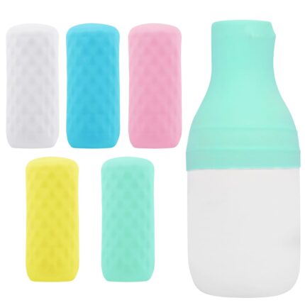 5 Pack Travel Essentials Accessories Silicone Bottle Covers, Cruise