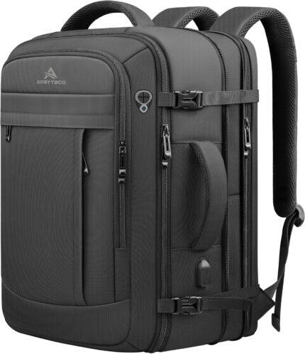 55L Extra Large Travel Laptop Backpack,Carry On Backpack for Men,