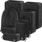 8 Set/4 Set Deluxe Compression Packing Cubes Travel - Maximize Space