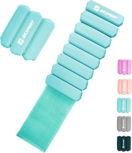 AKSPORT Wrist Weights for Women, Adjustable Ankle Weights