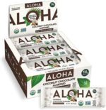ALOHA Organic Plant Based Protein Bars, Coconut Chocolate Almond,
