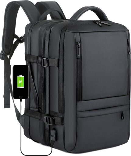 ALTOS OFFICE AND HOME. Expandable & Carry on Backpack, Extra Large 45L