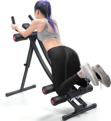 Abdominal Trainers, Adjustable AB Machine at Home or Gym for