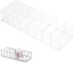 Acrylic Compact Organizer Eyeshadow Makeup Organizer 8 Space Cosmetic