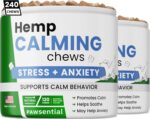 Advanced Hemp Calming Treats for Dogs - Anxiety Relief Calming Chews -