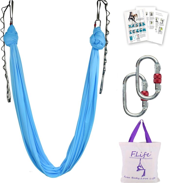 Aerial Silk Yoga Hammock & Swing for yoga Inversion,Strength