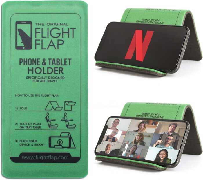 Airplane Phone Holder, Flexible Cell Phone Holder, Folding Cellphone