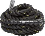 Amazon Basics Battle Rope for Home Gym Workout, Exercise