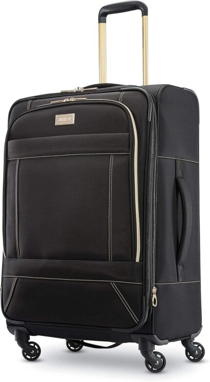American Tourister Belle Voyage Softside Luggage with Spinner Wheels,