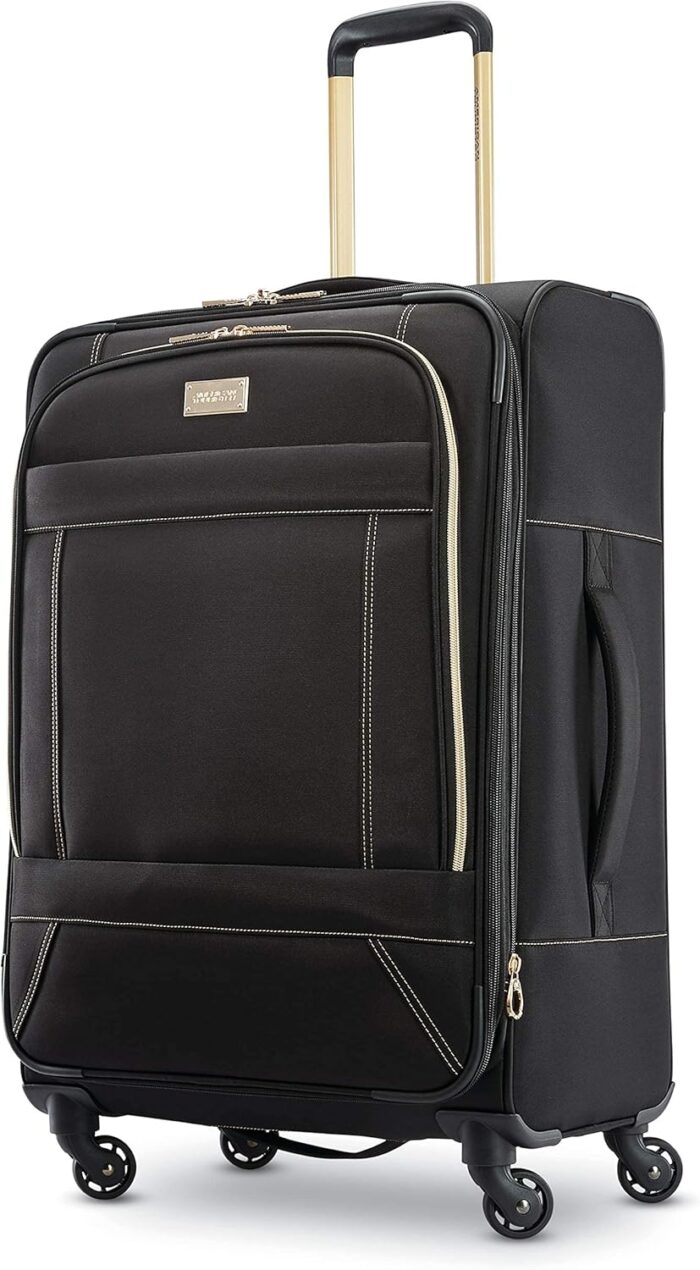 American Tourister Belle Voyage Softside Luggage with Spinner Wheels,