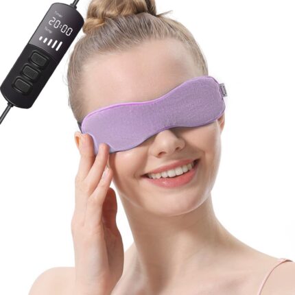Aroma Season Heated Eye Mask for Dry Eyes, Warm Eye Compress with