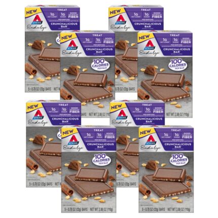 Atkins Endulge, Crunchalicious Bar, 1g Net Carbs, 1g Sugar, Good