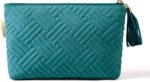 BAGSMART Small Cosmetic Bag, Elegant Roomy Makeup Bags,Travel