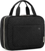 BAGSMART Toiletry Bag Travel Bag with Hanging Hook, Water-resistant