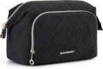 BAGSMART Travel Makeup Bag, Cosmetic Bag Make Up Organizer Case,Large