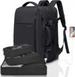 BANGE 35L Backpack, Carry On Backpack Convertible Duffle Bag Fit for