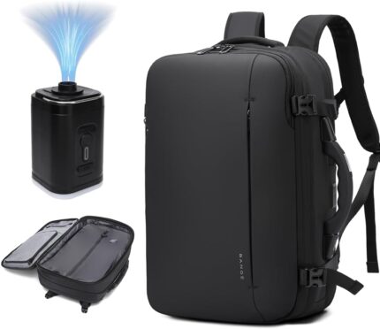 BANGE Airback Backpack with electronic scaleVacuum Compression Travel