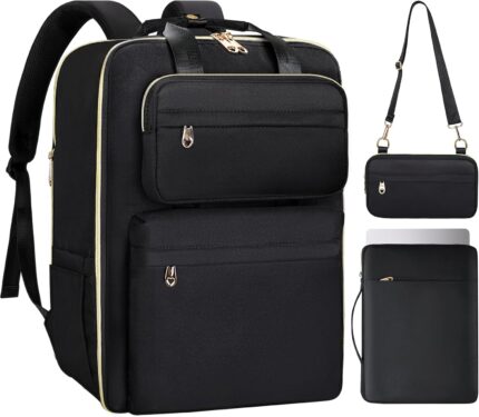 BERTASCHE Travel Backpack for Women, 35L Carry On Backpack Flight